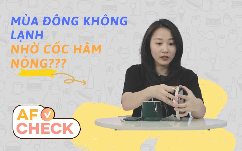 Mùa đông này sẽ không còn lạnh nữa nhờ chiếc cốc hâm nóng đồ uống siêu cấp