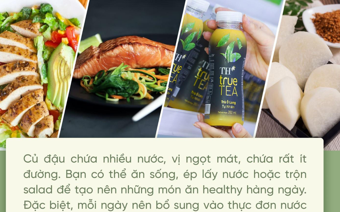 Mách bạn thực đơn ăn uống lành mạnh, thanh lọc cơ thể, chống lão hóa cực tốt