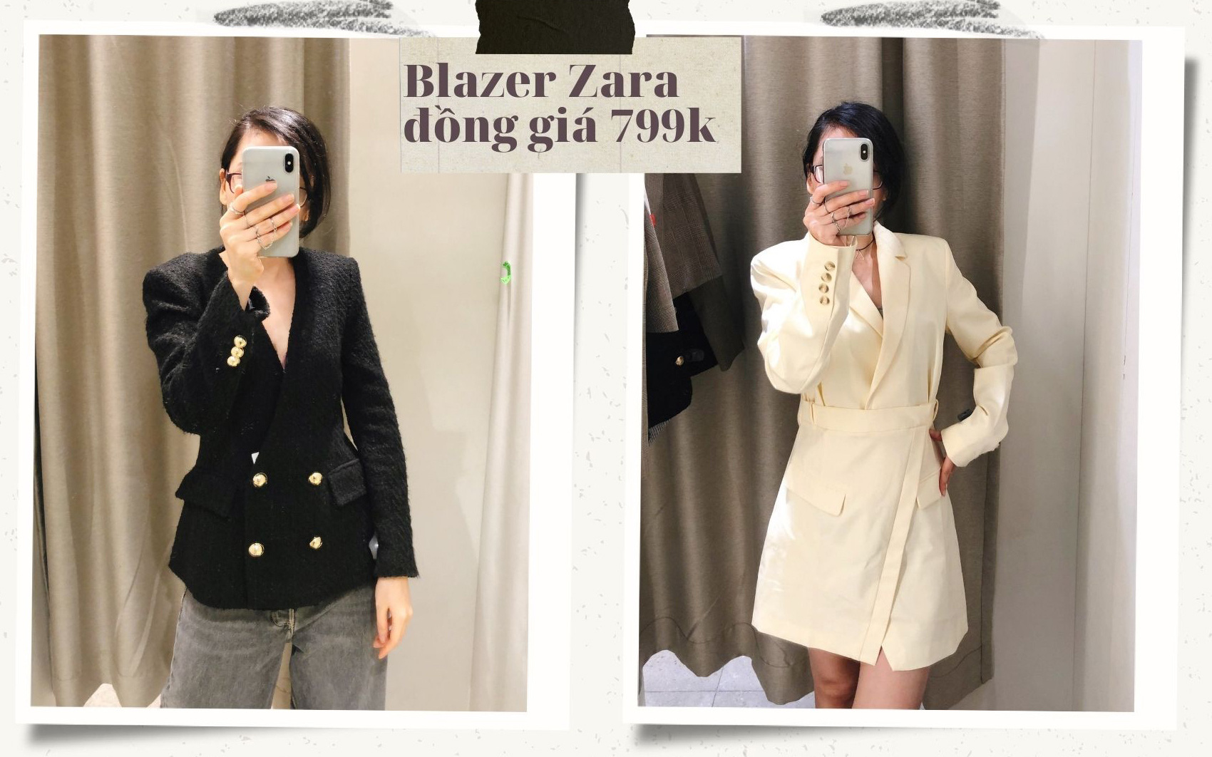 Blazer Zara sale đồng giá 799k: Áo vải tweed đẹp mê, chuẩn style sang chảnh của chị đẹp Son Ye Jin
