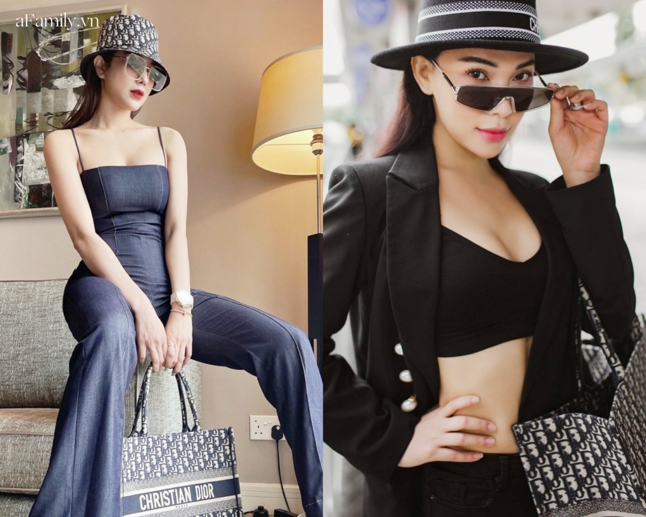 So kè Diệp Lâm Anh và Quỳnh Thư khi đụng hàng: Đẳng cấp sang chảnh khác "một trời một vực" - Ảnh 1.