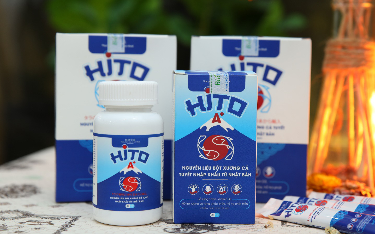 Hỗ trợ con chắc khoẻ xương, tăng trưởng chiều cao với bộ đôi TPBVSK Hito và TPBVSK Hito A+