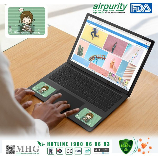 Tăng cường khả năng kháng khuẩn virus, vi khuẩn gây hại trong gia đình với miếng dán Airpurity công nghệ Nhật bản - Ảnh 2.