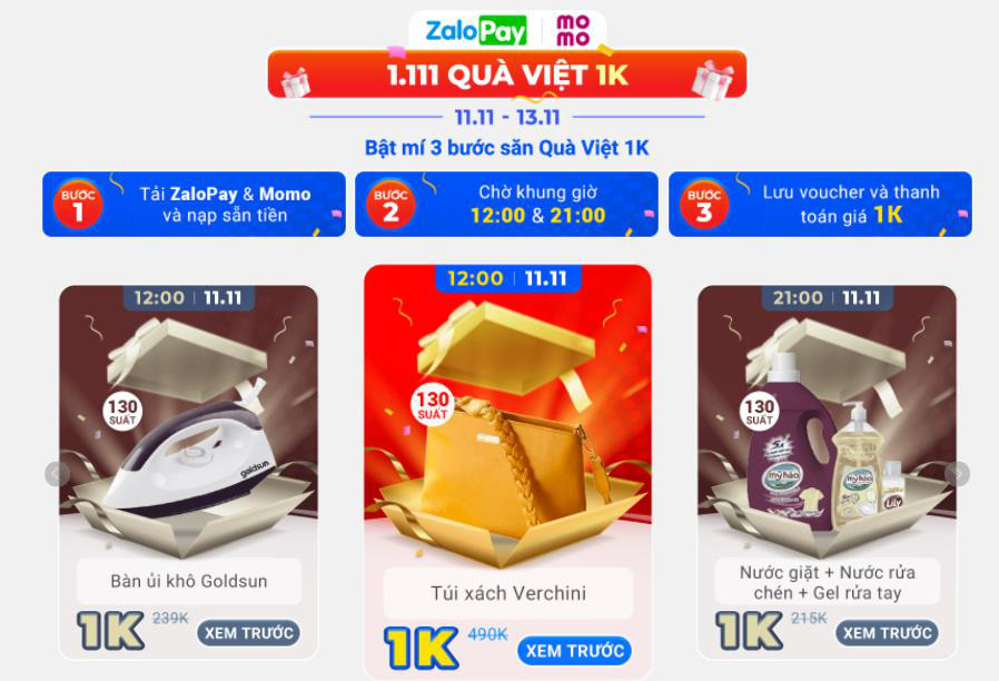 Ngày số đôi, Sendo tung hộp quà hàng Việt đỉnh của chóp ưu đãi đặc biệt giá chỉ 1K - Ảnh 2.