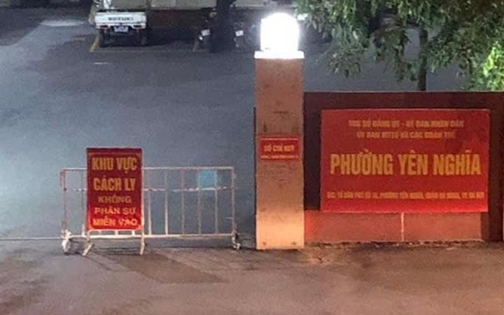 Hà Nội: Tạm phong tỏa trụ sở UBND phường Yên Nghĩa, Hà Đông liên quan 2 cán bộ nghi mắc COVID-19