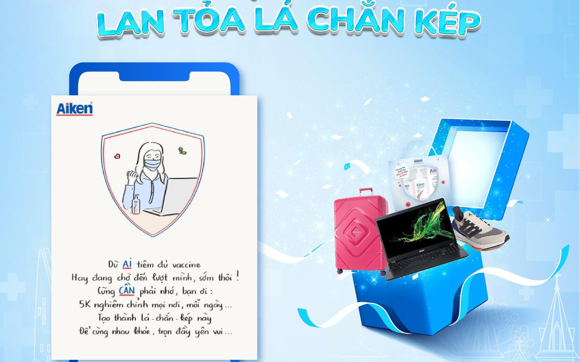 “Ai... Cần? Ai... Cần?” - Cụm từ mới lạ đang được cộng đồng mạng lăng-xê để lan tỏa ý nghĩa “lá chắn kép”, giữ vững bình thường mới