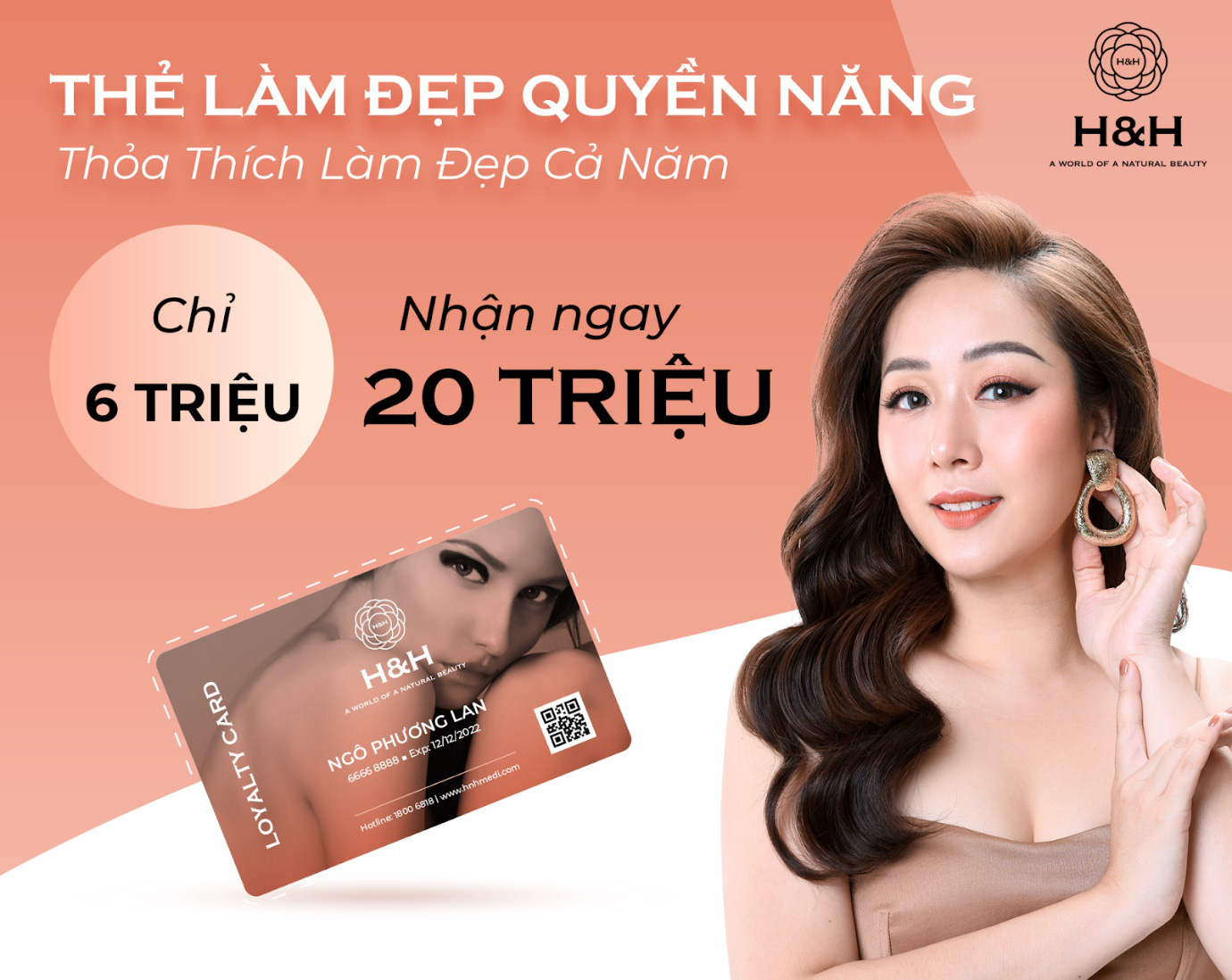 “Thẻ làm đẹp quyền năng” - Tặng ngay voucher 20 triệu cùng loạt ưu đãi khủng cả năm - Ảnh 2.