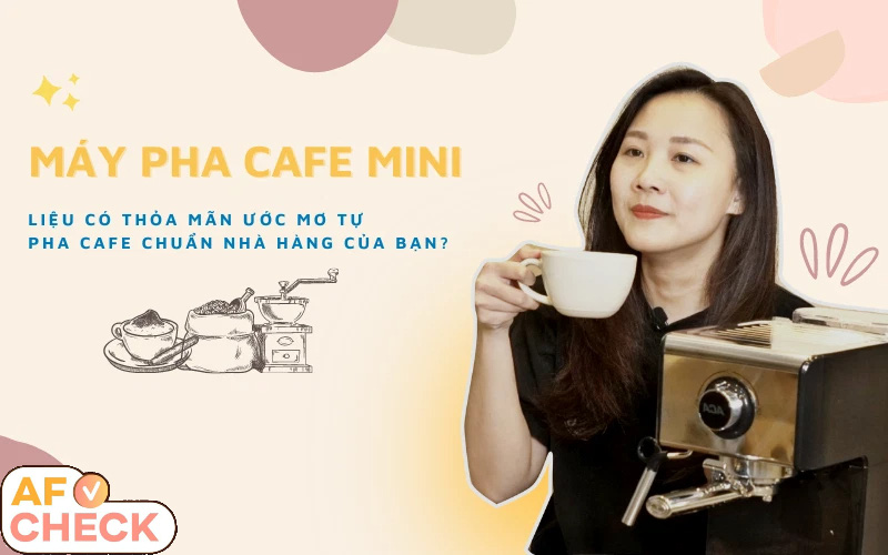 Sai lầm lớn nhất của tôi là không mua máy pha cafe tại nhà từ sớm!