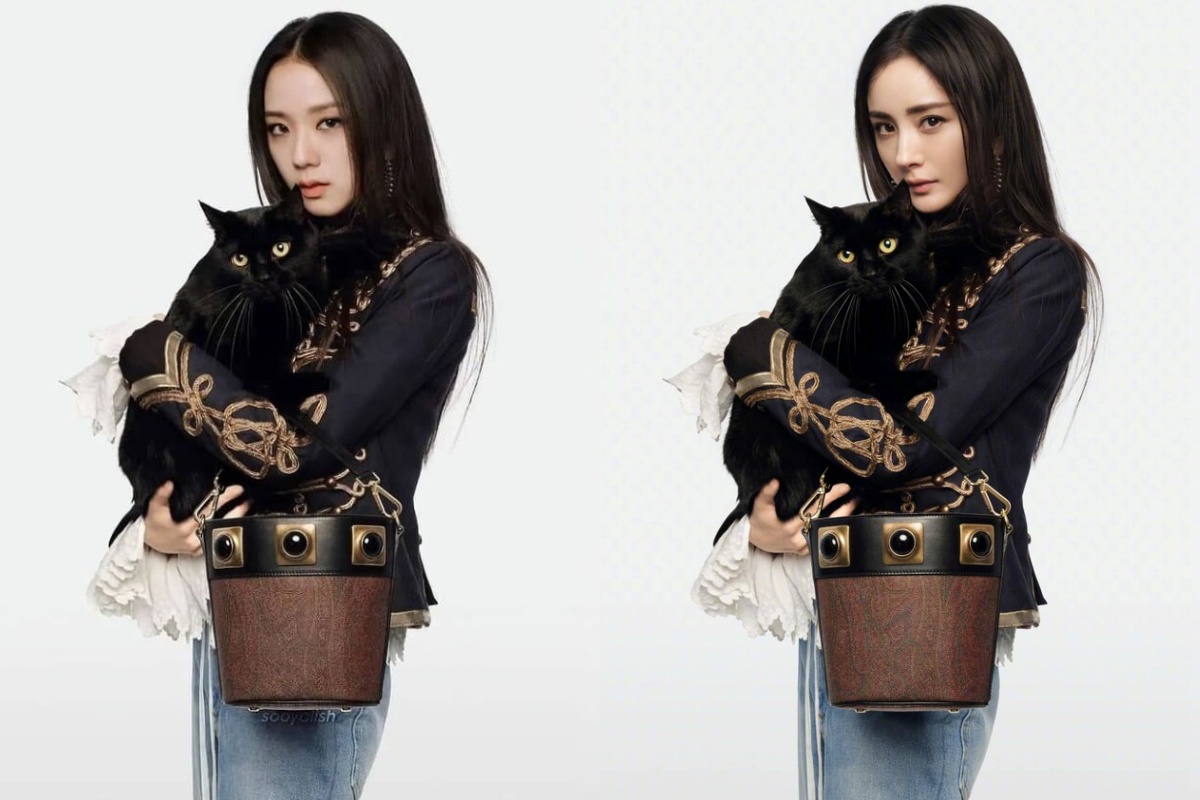 Jisoo style  Fan Jisoo “chơi dại”: Tự dìm hàng thần tượng khi so kè với “bản gốc” Dương Mịch - Ảnh 8.