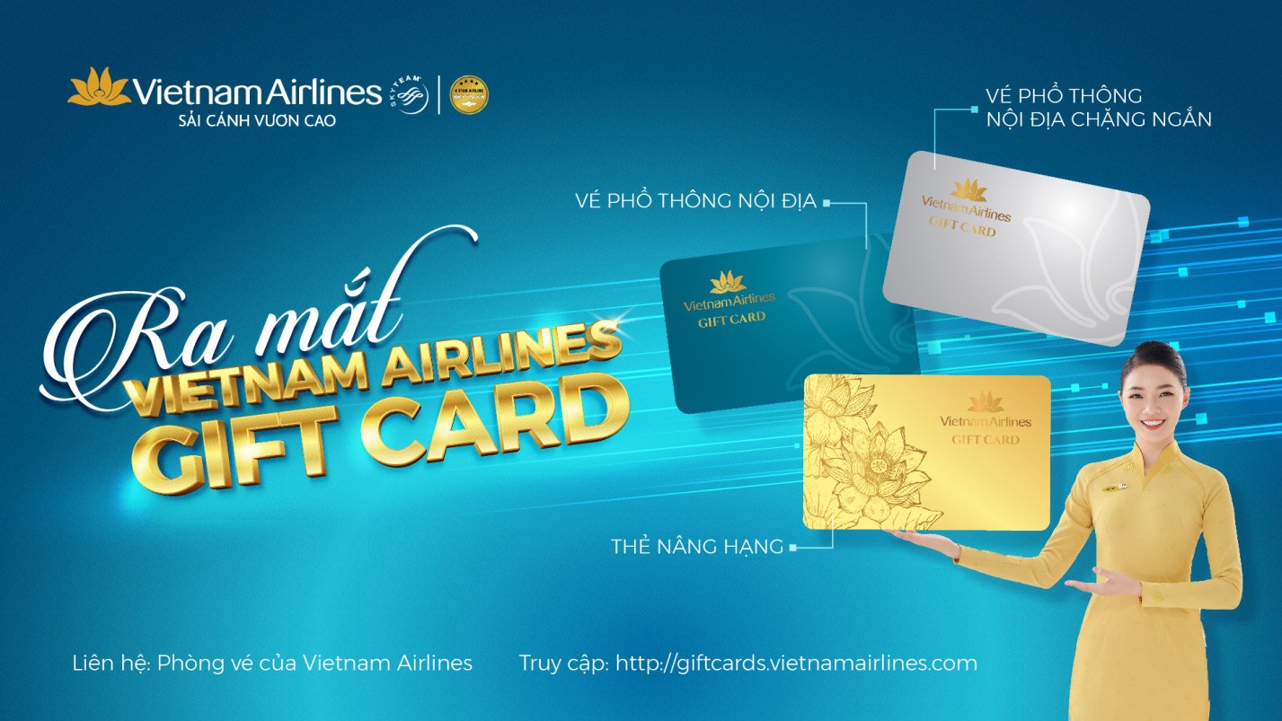 Vietnam Airlines đột phá với thẻ quà tặng dịch vụ hàng không tiên phong tại Việt Nam - Ảnh 1.