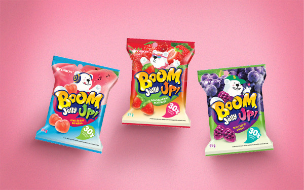 Kẹo dẻo “Boom” chiết xuất từ nước trái cây thật khiến thị trường chú ý - Ảnh 1.