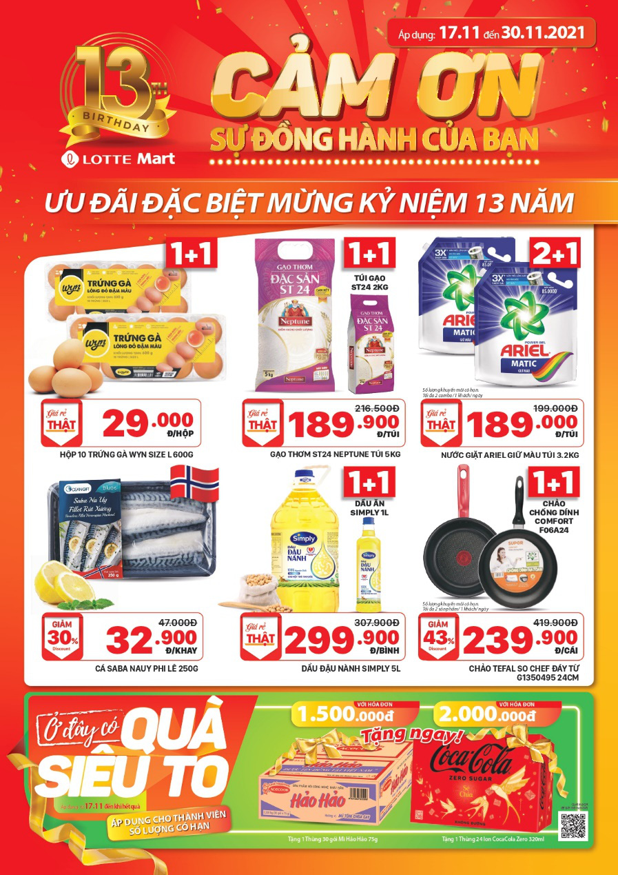 LOTTE Mart tung siêu khuyến mại tri ân khách hàng nhân dịp kỷ niệm 13 năm có mặt tại Việt Nam - Ảnh 3.