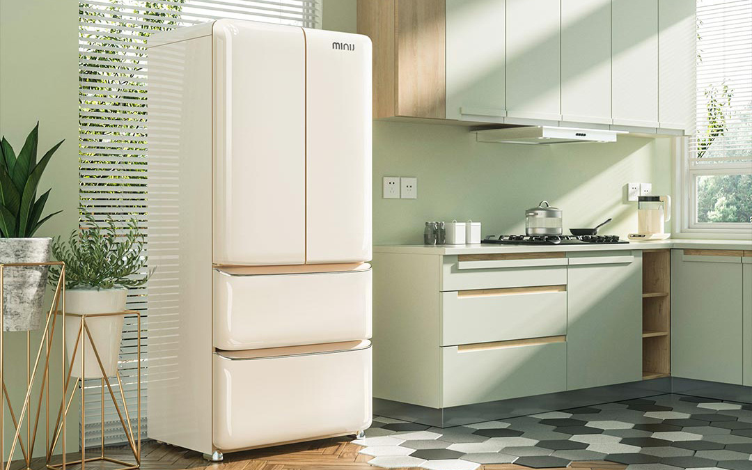 Review nhanh mẫu tủ lạnh gia đình phong cách retro đẹp ngang ngửa Smeg mà giá thì chưa đến một nửa
