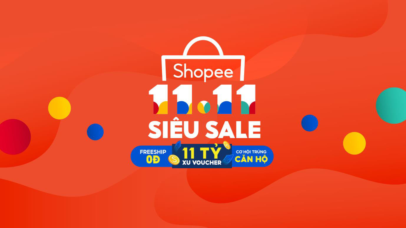 Shopee khởi động 11.11 Siêu Sale - Lễ hội mua sắm lớn nhất trong năm - Ảnh 1.