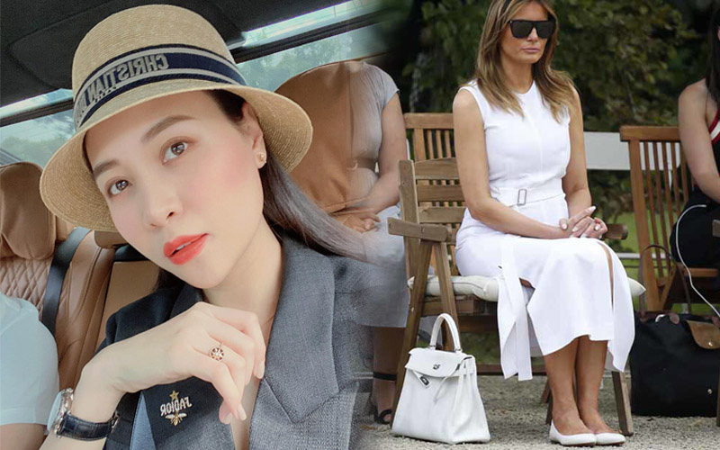 Nhìn Đàm Thu Trang dùng túi Hermès mà xót xa, hóa ra đây lại là điểm chung của các vị phu nhân tài phiệt