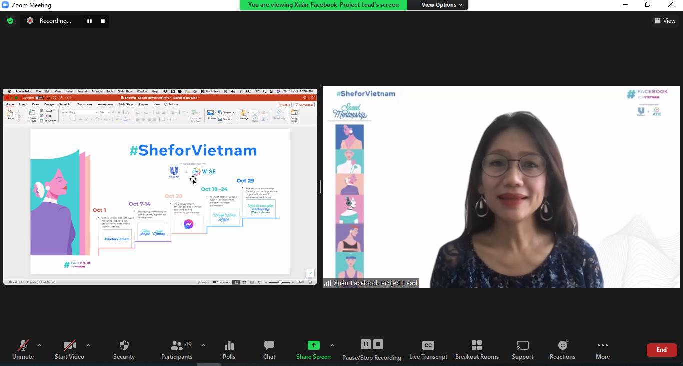 Sự kiện “Speed Mentoring” chia sẻ kinh nghiệm giúp phụ đẹp phát triển kỹ năng lãnh đạo, tự tin làm chủ tương lai - Ảnh 1.