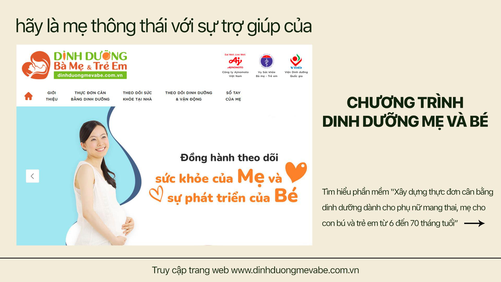 Khám phá phần mềm xây dựng thực đơn tiện ích Bộ y tế - trợ thủ đắc lực nhất của mẹ thông thái - Ảnh 1.