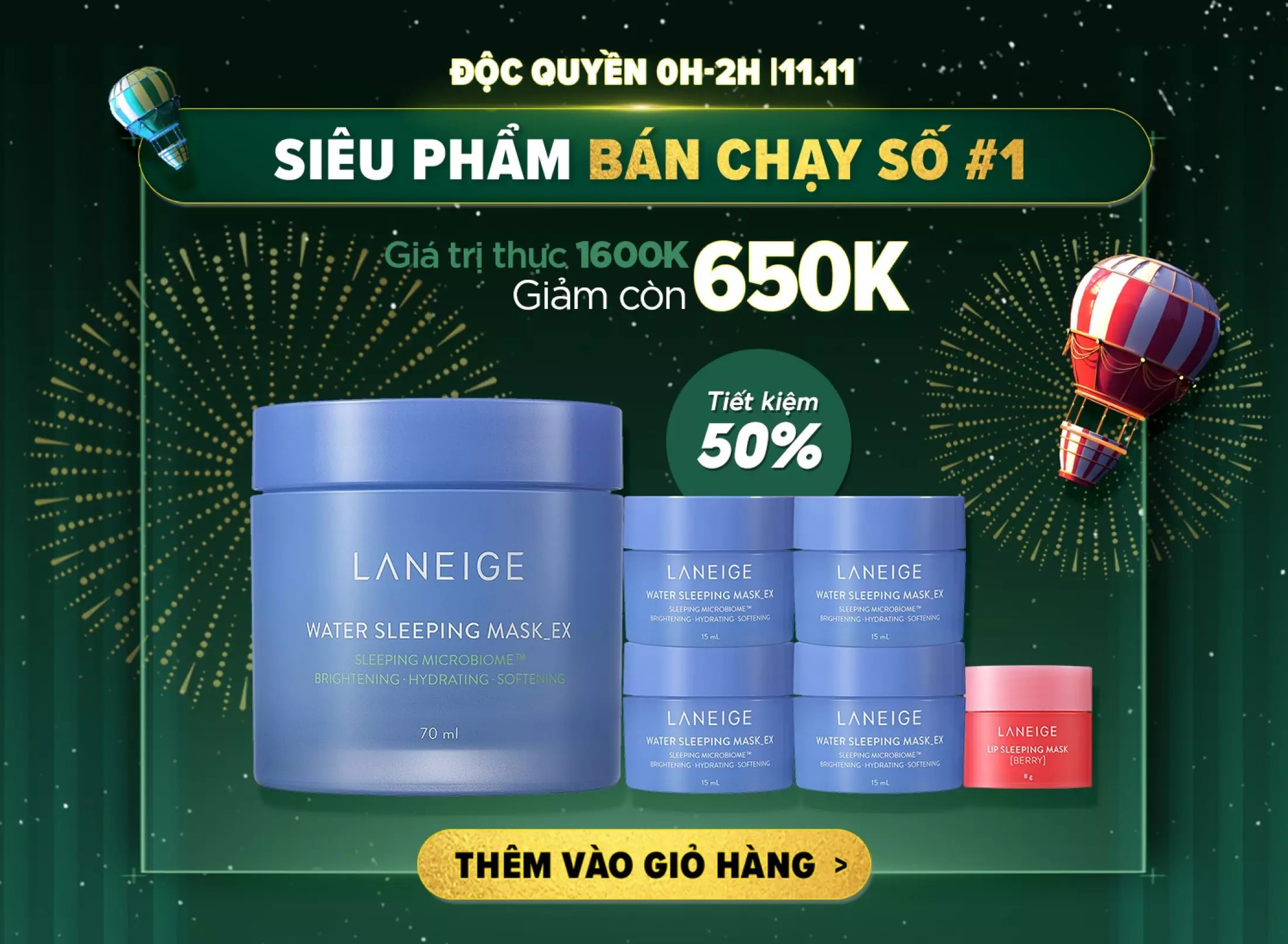 Săn sale 11/11: 9 hãng skincare giảm tới 50%, "giá rẻ như cho" từ serum đến kem chống nắng - Ảnh 23.