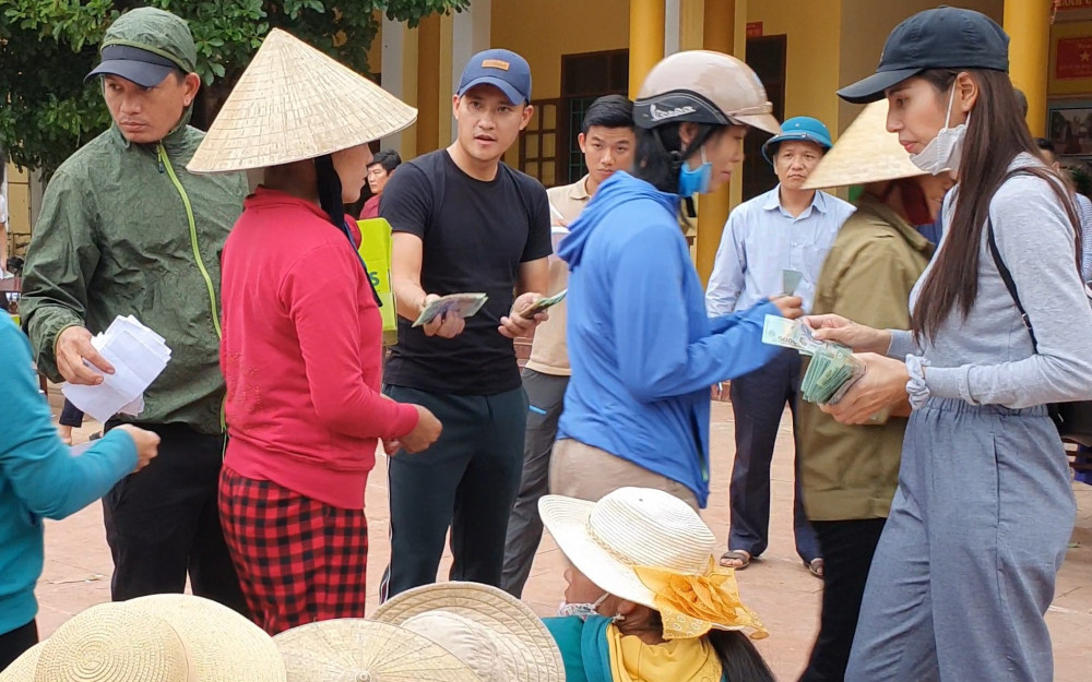 Thông tin mới về việc rà soát hoạt động từ thiện của ca sĩ Thuỷ Tiên tại Quảng Bình