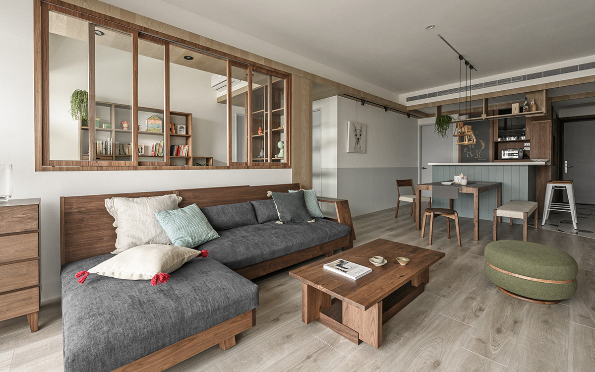 Căn hộ 42m² sau cải tạo trở nên "chất lừ" đến khó tin