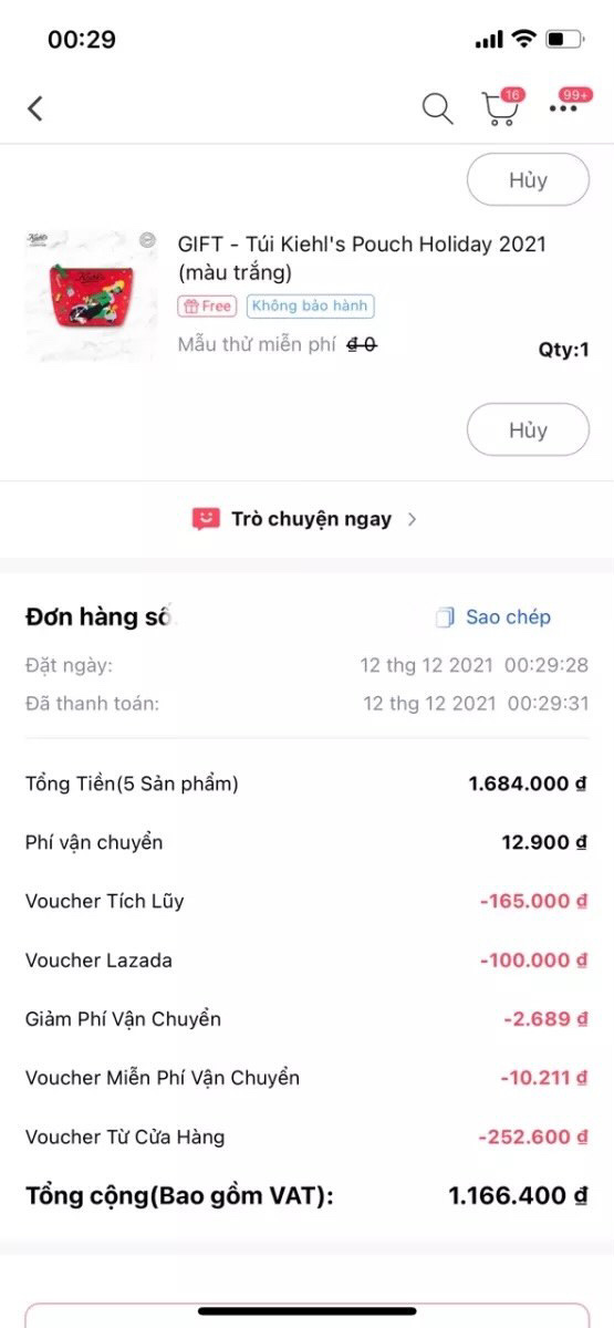 Chị em khoe loạt chiến tích săn sale 12.12 được mùa, tha hồ sắm item làm đẹp, bỉm sữa mà bill giảm như mơ - Ảnh 2.