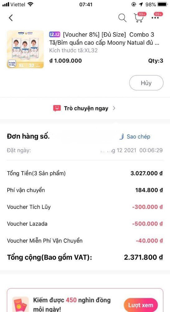 Chị em khoe loạt chiến tích săn sale 12.12 được mùa, tha hồ sắm item làm đẹp, bỉm sữa mà bill giảm như mơ - Ảnh 6.