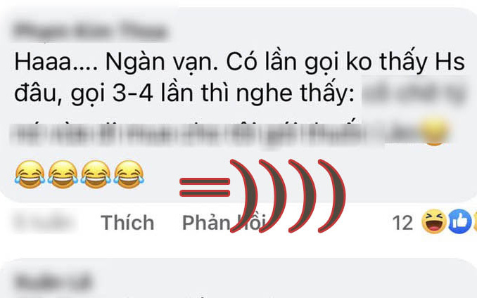 Gọi 5, 7 lần không thấy học sinh trả lời, cô giáo định đánh vắng tiết học online thì ông bố nói vội 1 câu: Cô nghe xong đứng hình