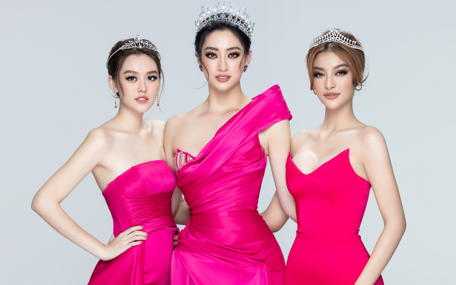 Top 3 Miss World Vietnam 2019 đọ visual trong bộ ảnh trước khi kết thúc nhiệm kỳ, "Á hậu một con" Tường San khoe body "căng đét"