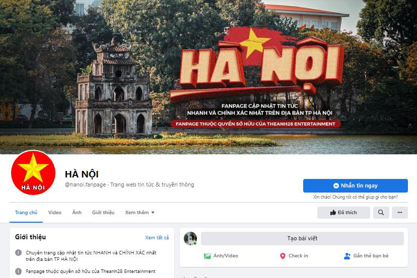 Khám phá Fanpage HÀ NỘI: Nơi cập nhật tin tức mới, liên tục về đời sống Thủ đô - Ảnh 1.