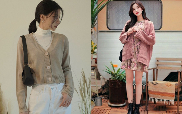 Cardigan chưa bao giờ lỗi mốt, có tới cách 5 diện đẹp mà còn bao ấm áp mùa Đông