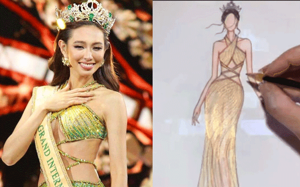 Đầm “phong thủy” của Thùy Tiên tại chung kết Miss Grand International 2021: NTK hé lộ điểm xót xa ít ai ngờ