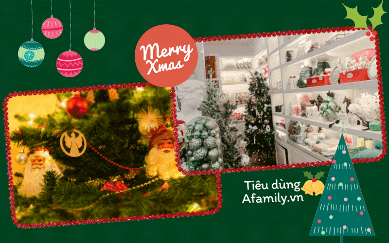 Hà Nội: 4 cửa hàng bán online đầy đủ đồ trang trí Noel siêu sang chảnh giúp các gia đình ngồi nhà vẫn thoải mái decor 