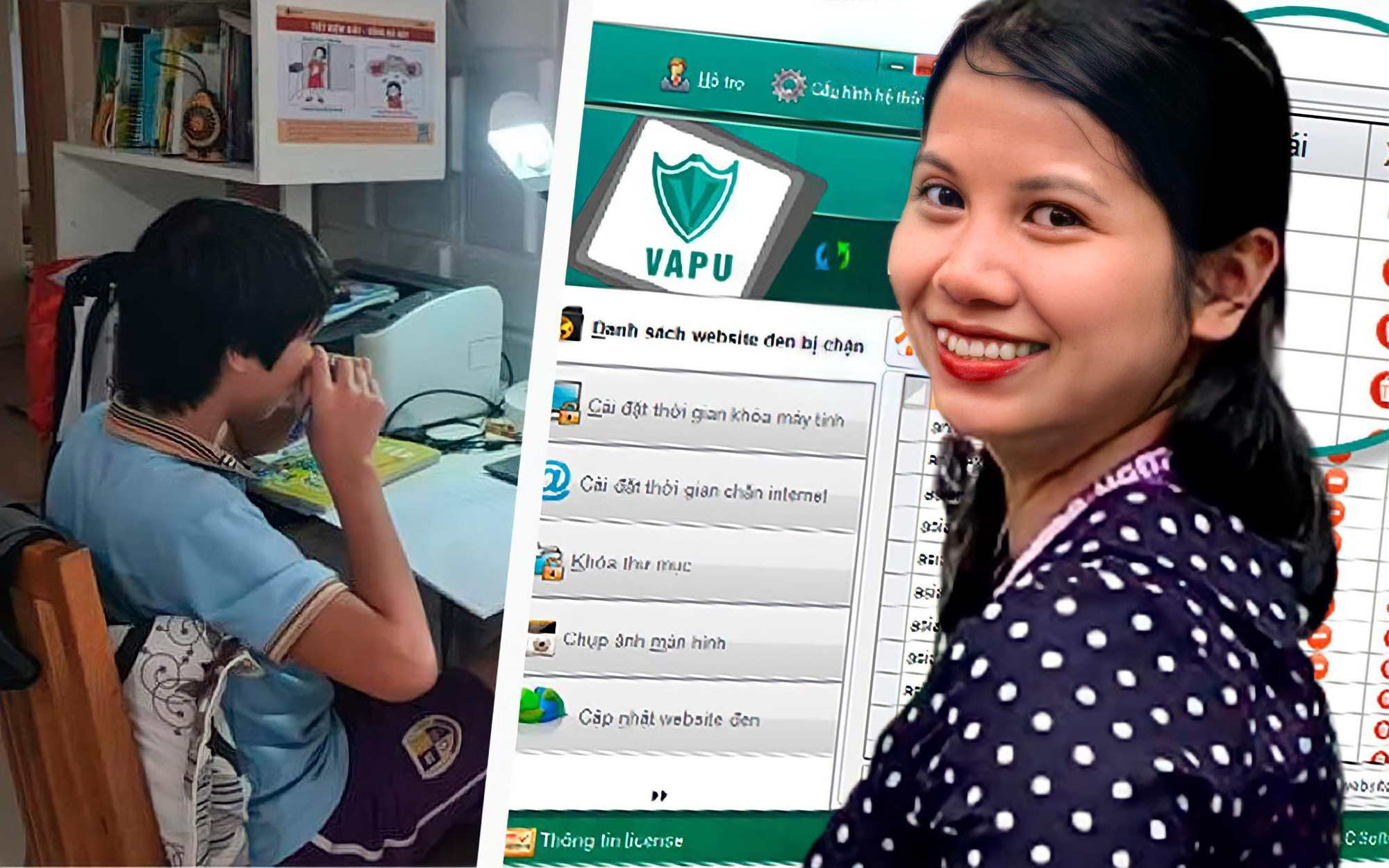 Loạt bí kíp "nhỏ mà có võ" của bà mẹ ở Hà Nội giúp con học online hiệu quả, đặc biệt là chiếc app hay ho chặn hết "web đen", game bẩn 