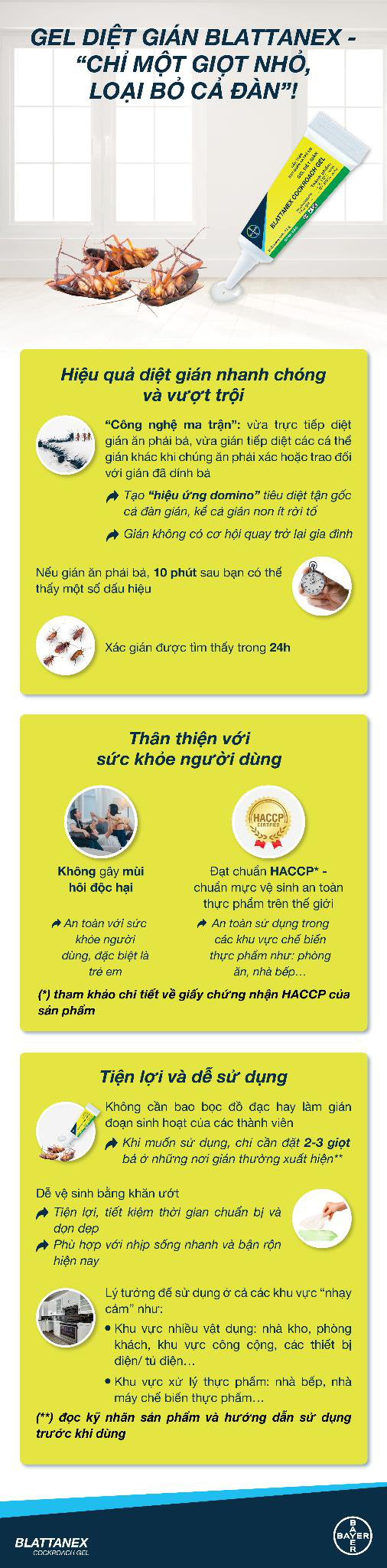 Bạn đã biết: Giải pháp diệt gián có thể loại bỏ cả đàn, chỉ với một giọt nhỏ? Xem và thử ngay để tiểu cường hết đường trốn chạy! - Ảnh 3.