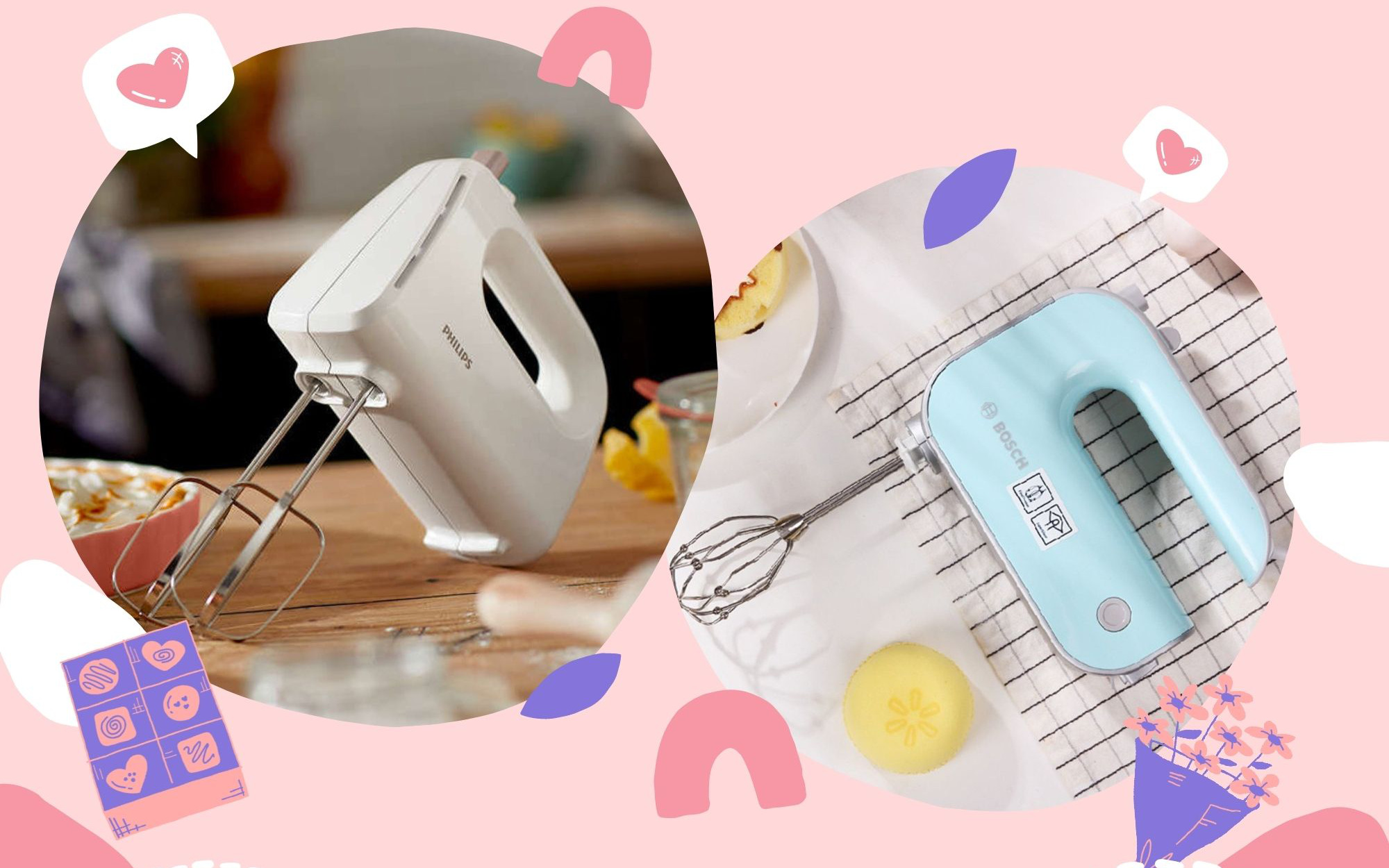 6 mẫu máy đánh trứng cầm tay đáng để bạn đầu tư khi bắt đầu "dấn thân" vào con đường làm bánh 