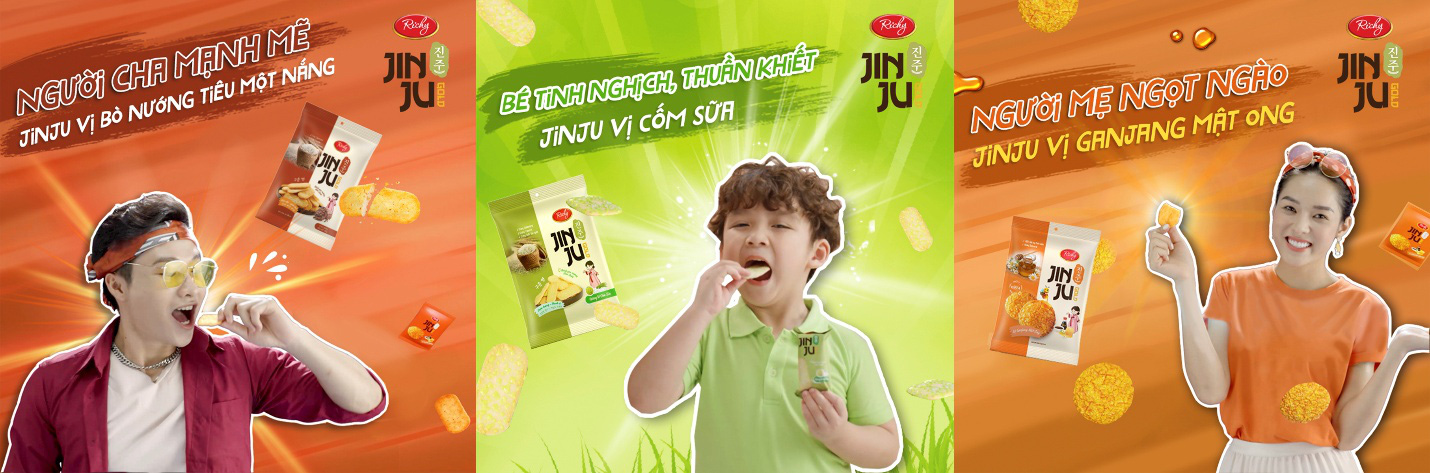 Bánh gạo Jinju Richy: Niềm vui trẻ thơ, gắn kết gia đình - Ảnh 4.