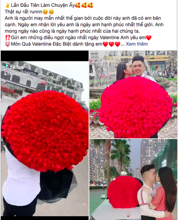 Thanh niên đầu tư hẳn 999 bông hoa hồng đi tỏ tình ngày Valentine, dân tình thi nhau dự đoán cái kết dành cho đôi bạn trẻ - Ảnh 2.