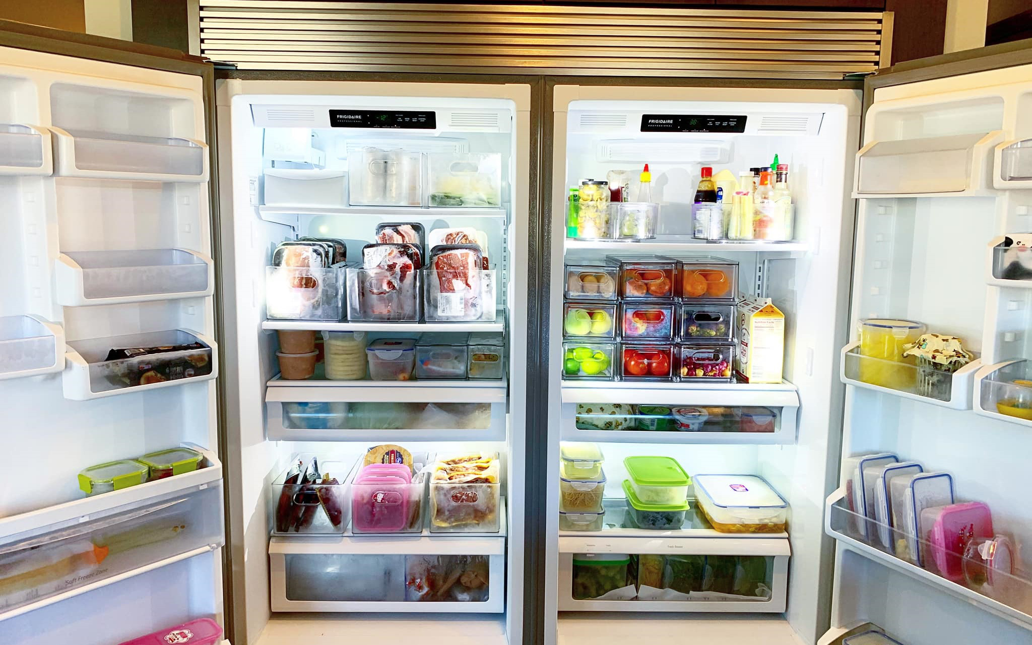 Cách sắp xếp thực phẩm đúng cách trong tủ lạnh từ chia sẻ của mẹ Việt tại Mỹ