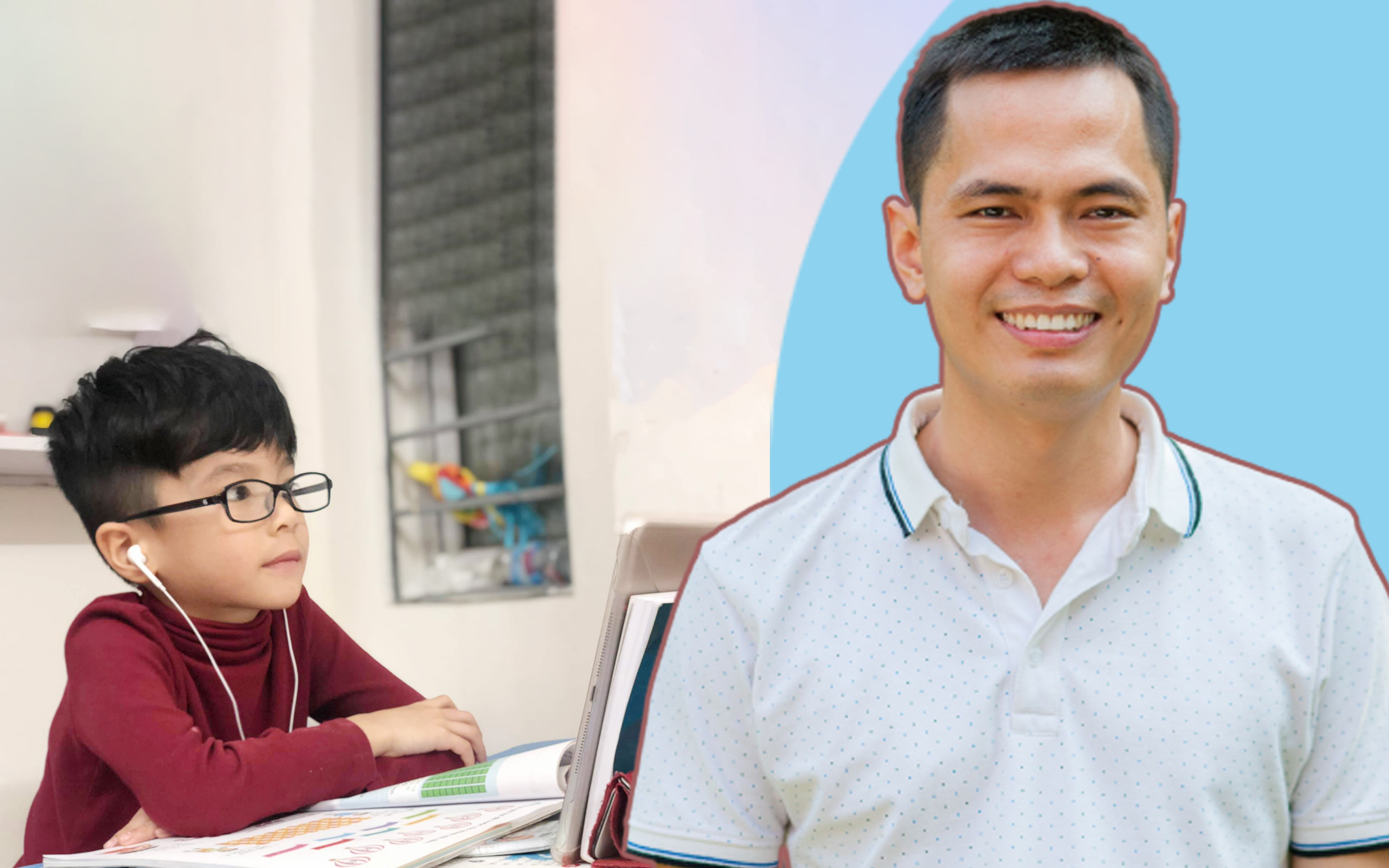 Thầy giáo ở Hà Nội hiến kế cách dạy online chỉ với một chiếc bảng trắng: Giáo viên hào hứng giảng dạy, học sinh hiểu bài và sôi nổi tham gia