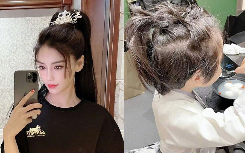 Lần hiếm hoi Angelababy tiết lộ hình cận mặt của con trai, không ngờ cậu bé đã lớn nhanh thế này