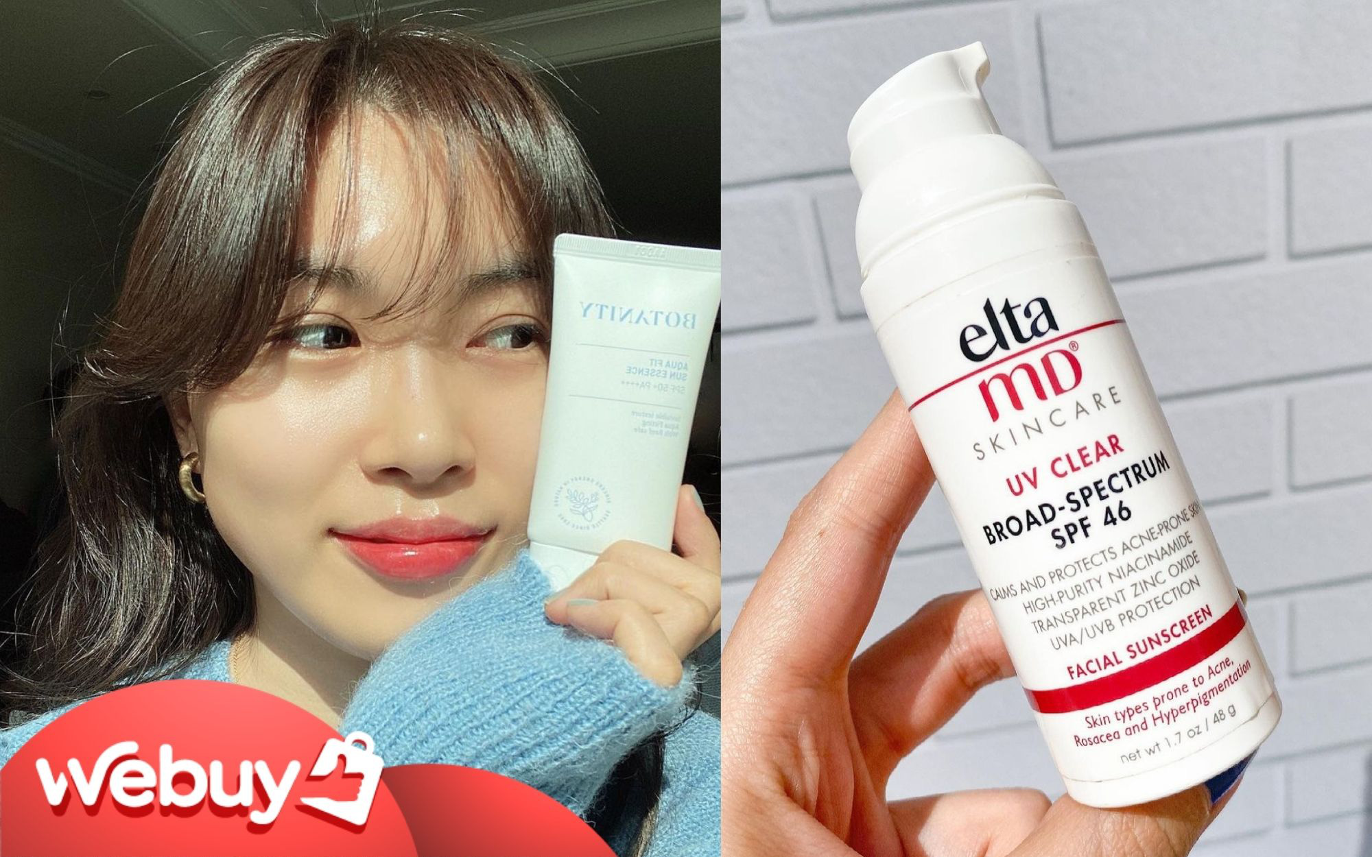 7 lọ kem chống nắng siêu mỏng nhẹ, cảm giác bôi như không bôi cực hoàn hảo cho những ngày trời nồm