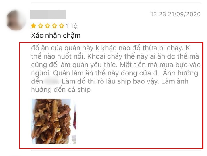 Quán bánh mì nem khoai nổi tiếng Hà Nội bị tố chế biến bẩn, khách đánh giá 1 sao tới tấp vì "khoai cũ, cháy khét, mất vệ sinh" nhưng chủ quán phản bác đầy bất ngờ - Ảnh 4.