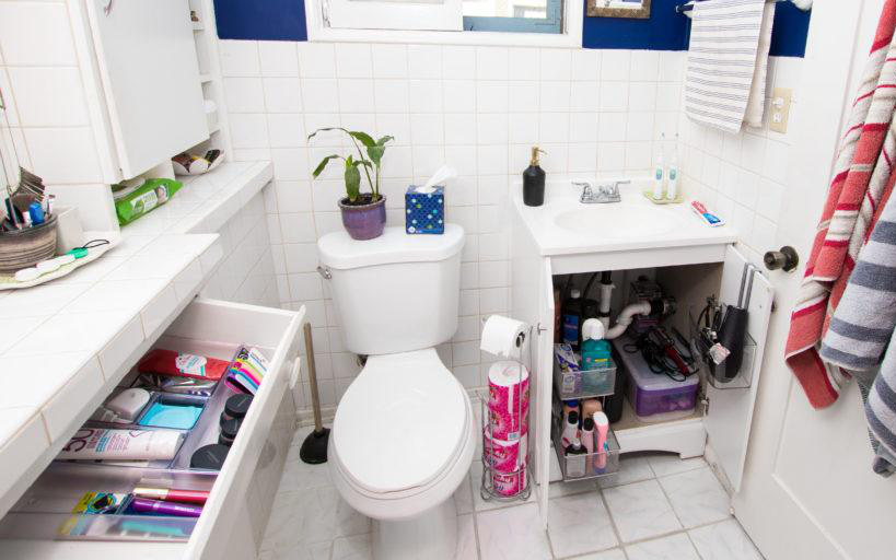 8 ý tưởng lưu trữ tuyệt vời cho phòng tắm nhỏ thêm gọn đẹp