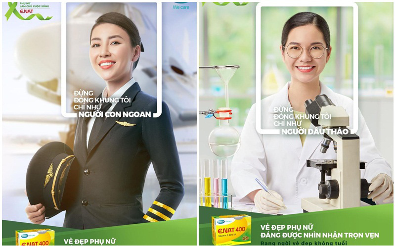 Phụ nữ hiện đại, sao phải đóng khung vẻ đẹp của riêng mình?