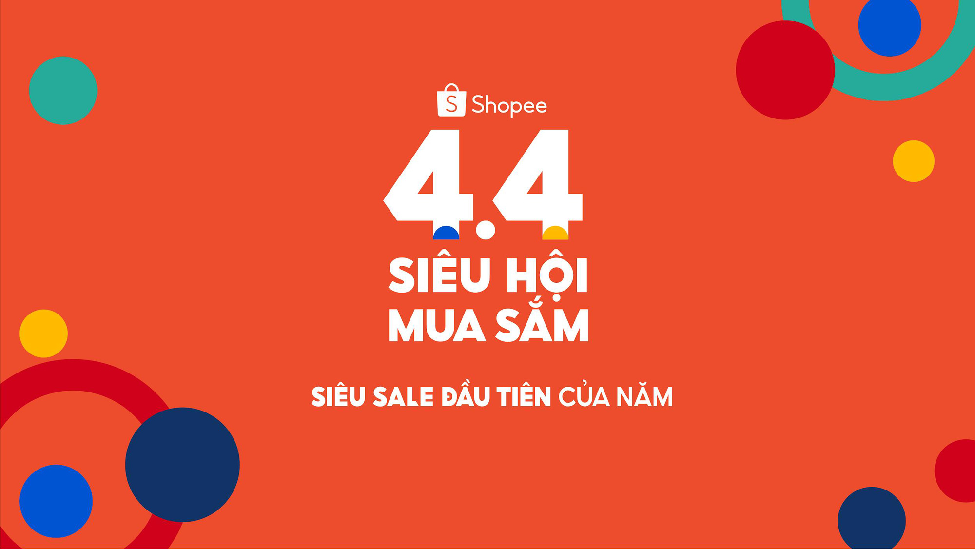 Shopee khai hội mua sắm 4.4, đánh dấu siêu sale đầu tiên của năm 2021 trên toàn khu vực - Ảnh 1.