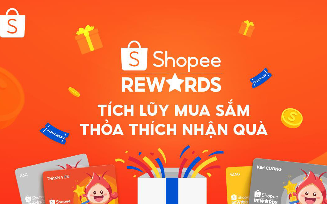 Mách chị em cách tích lũy Shopee Rewards, thỏa sức nhận quà hàng tháng