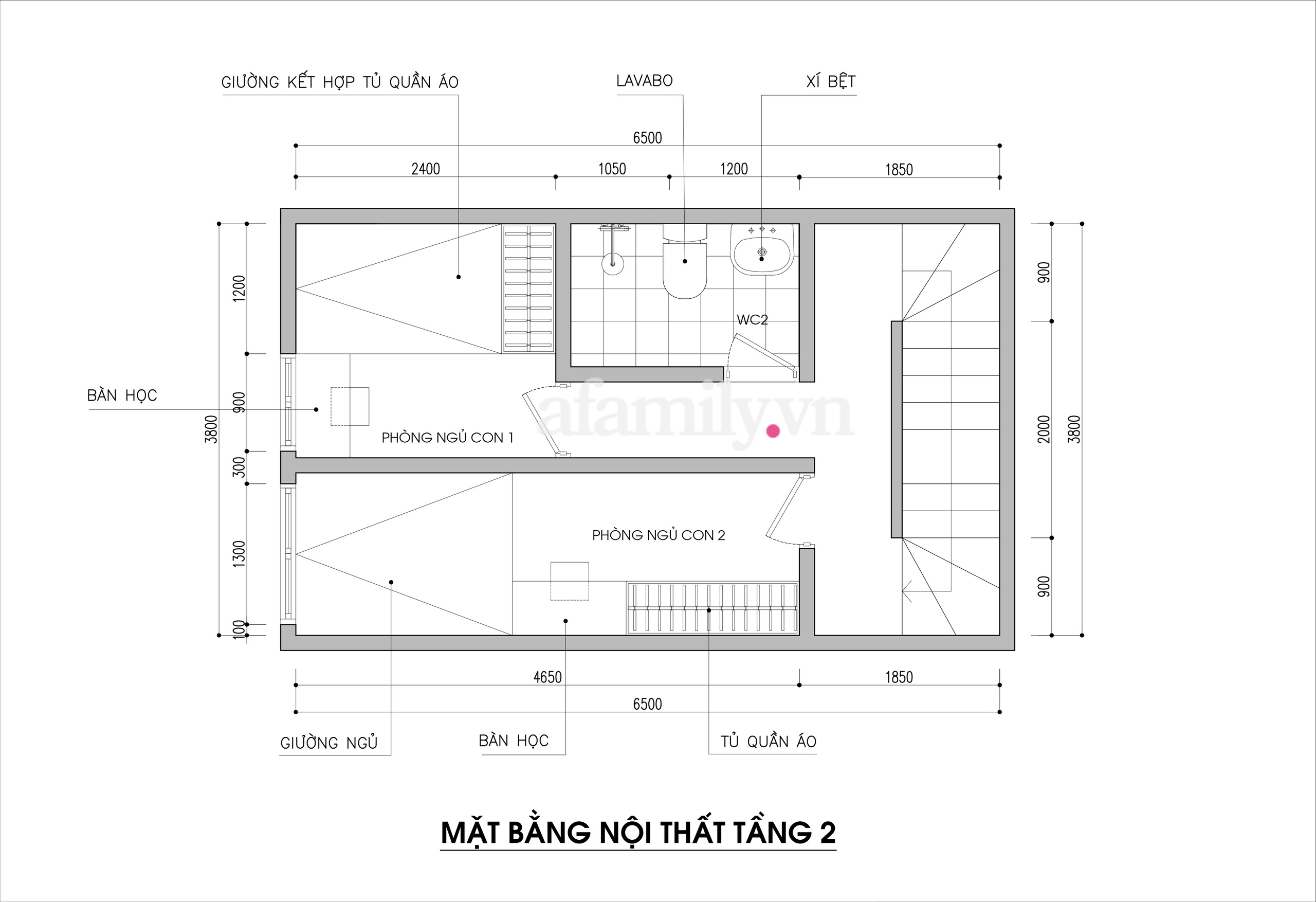 Tư vấn thiết kế nhà ống có diện tích nhỏ cho gia đình 4 người chi phí tiết kiệm chỉ 142 triệu đồng  - Ảnh 4.