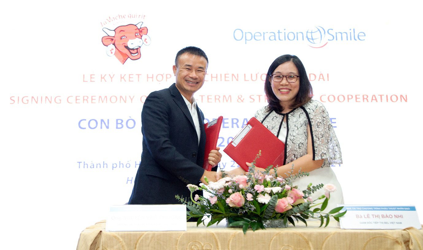 Con Bò Cười hợp tác Operation Smile hỗ trợ gói 1 tỉ đồng cho chương trình phẫu thuật 2021 - Ảnh 1.