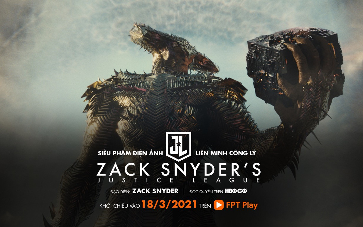 Liên Minh Công Lý của Zack Snyder công chiếu trực tuyến độc quyền HBO Go trên FPT Play