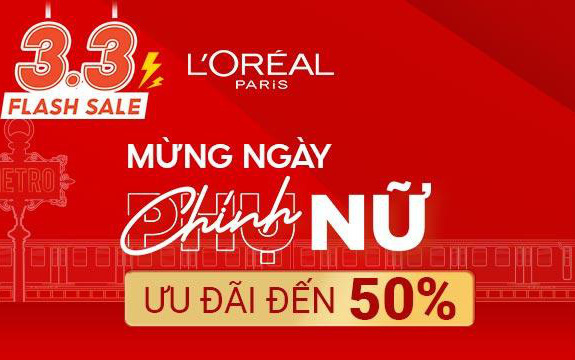 8.3 tầm này không ai ra thăm vườn nữa, người ta lên Shopee săn  sale L'Oréal hết cả rồi