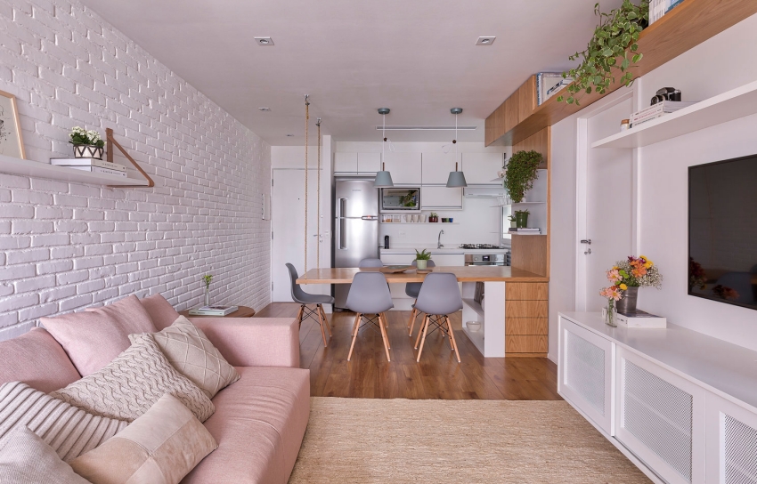 Cuộc sống ngọt ngào bên trong căn hộ 17m² với vẻ đẹp mang phong cách Bắc Âu - Ảnh 3.